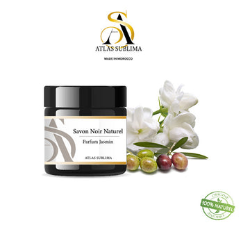 Savon noir naturel - Parfum Jasmin