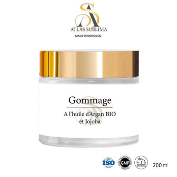 Gommage à l'huile d'argan BIO et Jojoba